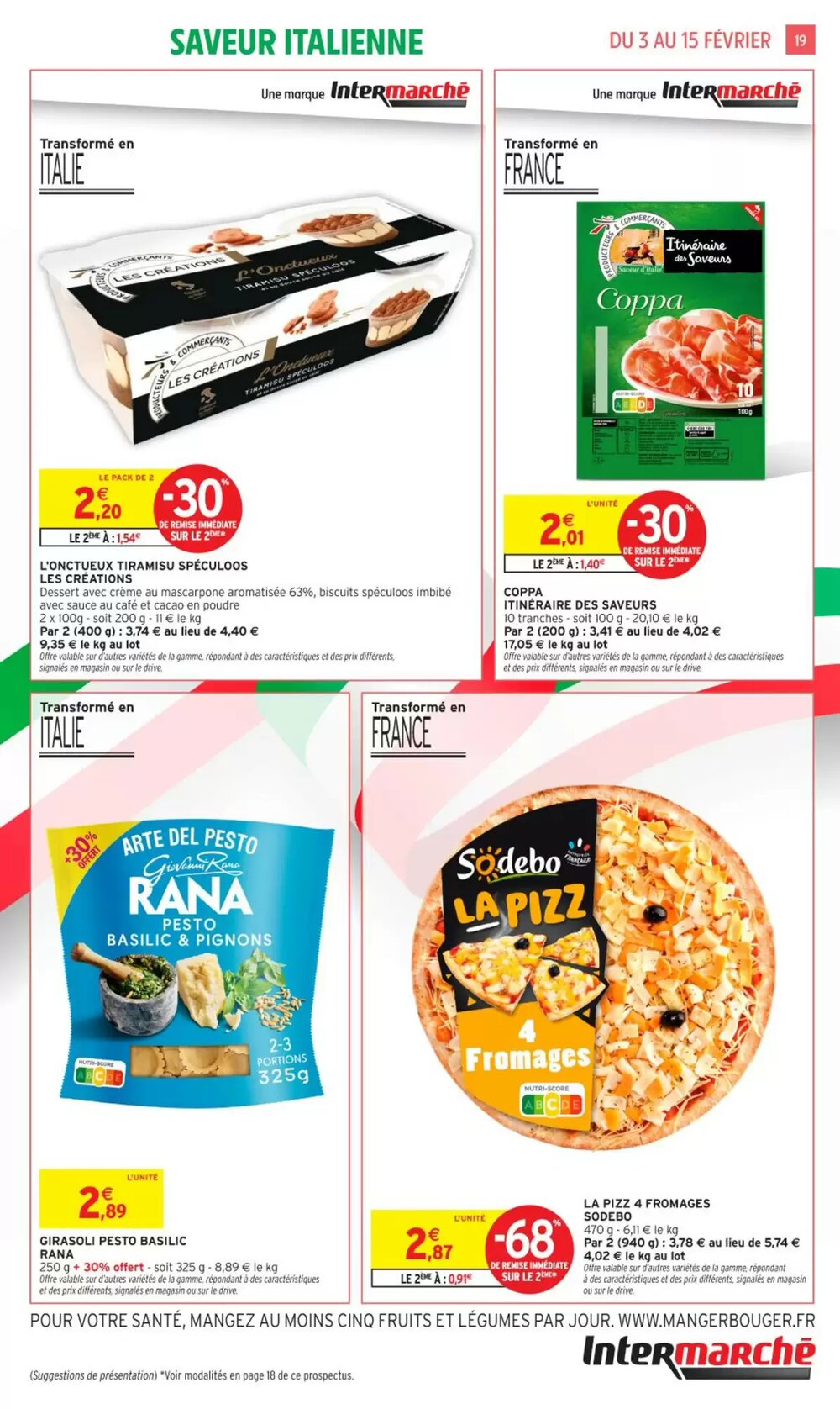 Prospectus promotionnel Intermarché valable à partir du 03/02/2026 - Page 19.