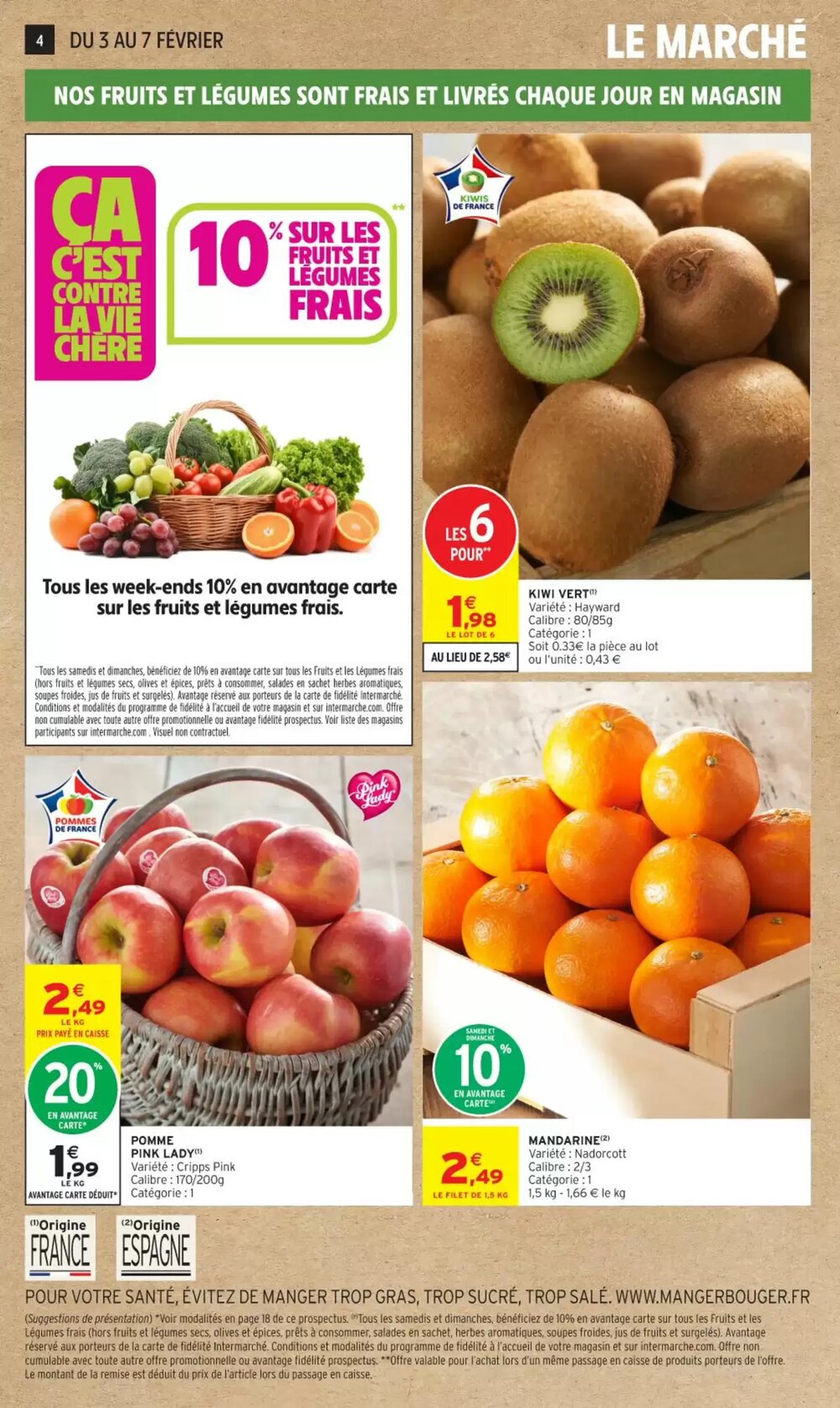 Prospectus promotionnel Intermarché valable à partir du 03/02/2026 - Page 4.