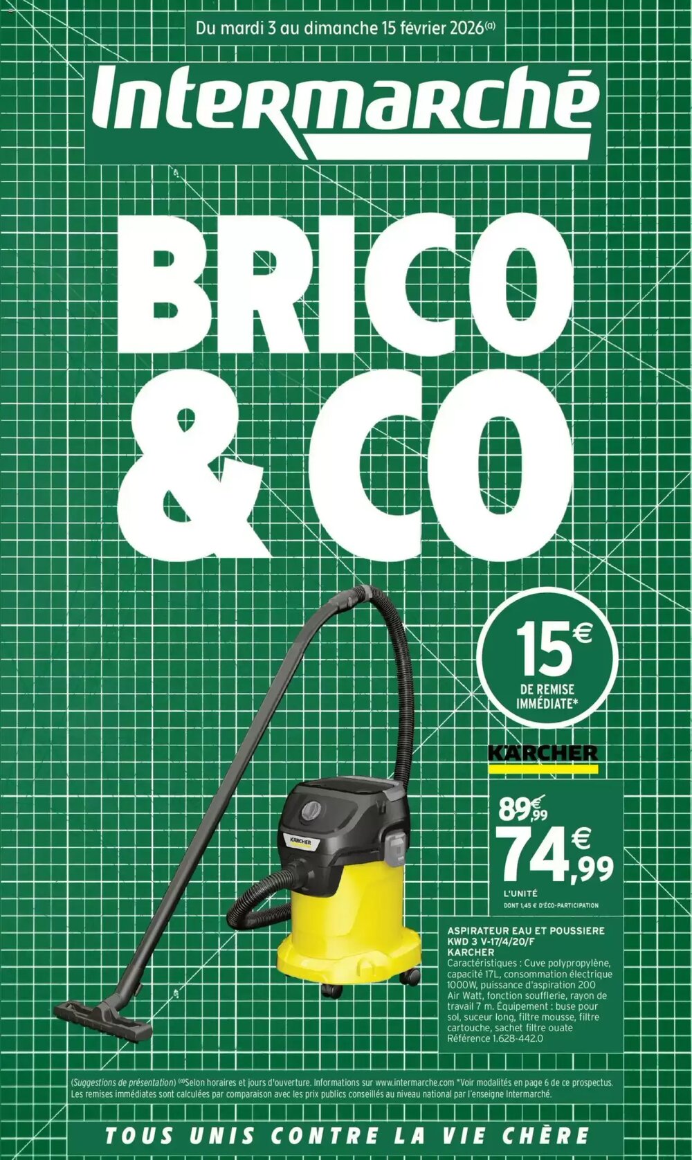 Prospectus promotionnel Intermarché valable à partir du 03/02/2026 - Page 1.