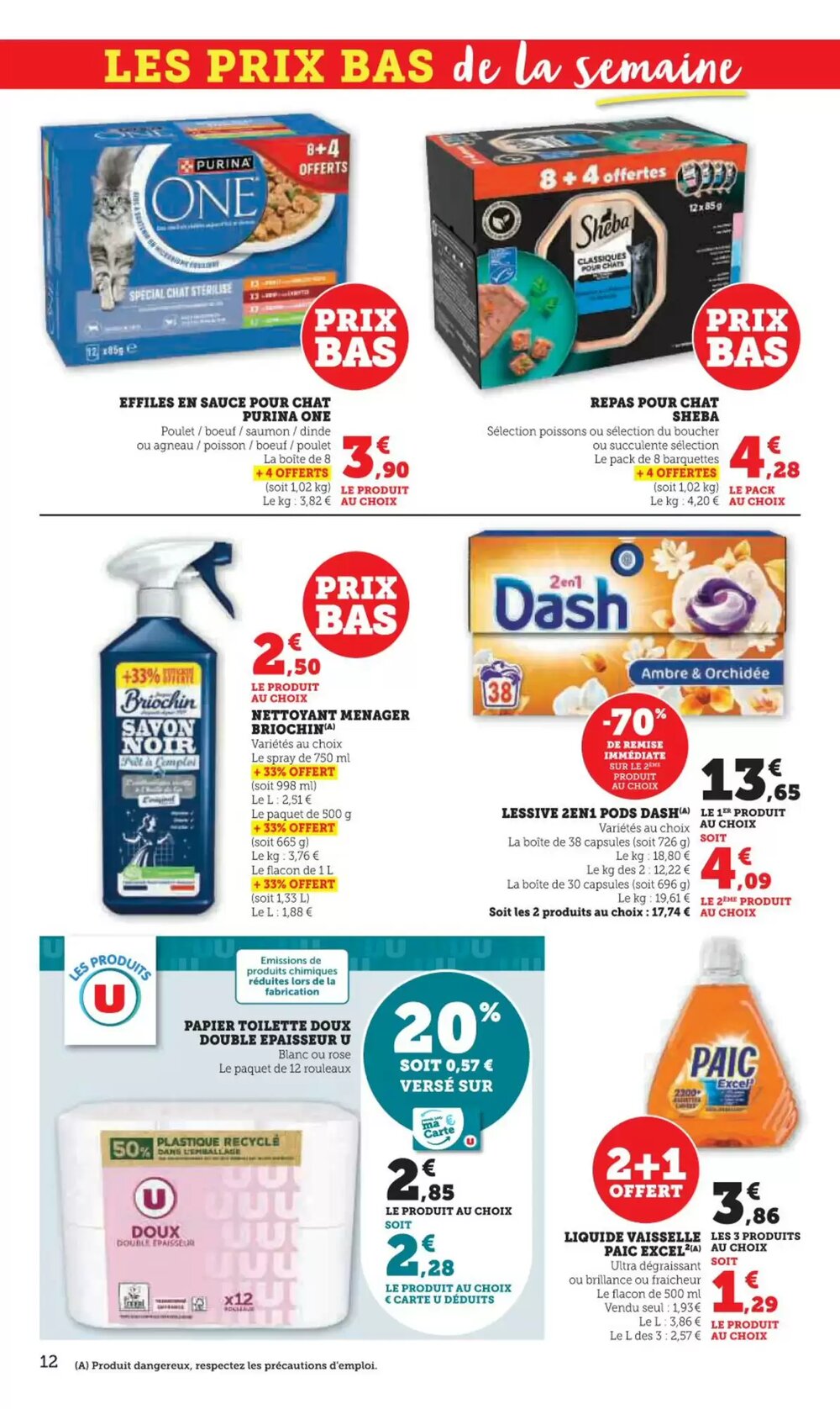 Prospectus promotionnel Super U valable à partir du 03/02/2026 - Page 12.