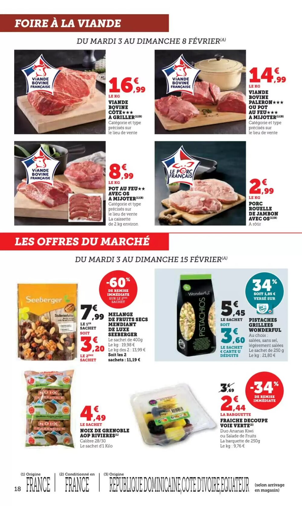 Prospectus promotionnel Super U valable à partir du 03/02/2026 - Page 18.