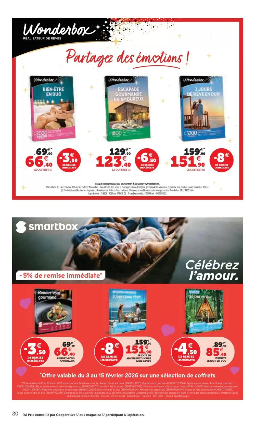 Prospectus promotionnel Super U valable à partir du 03/02/2026 - Page 20.