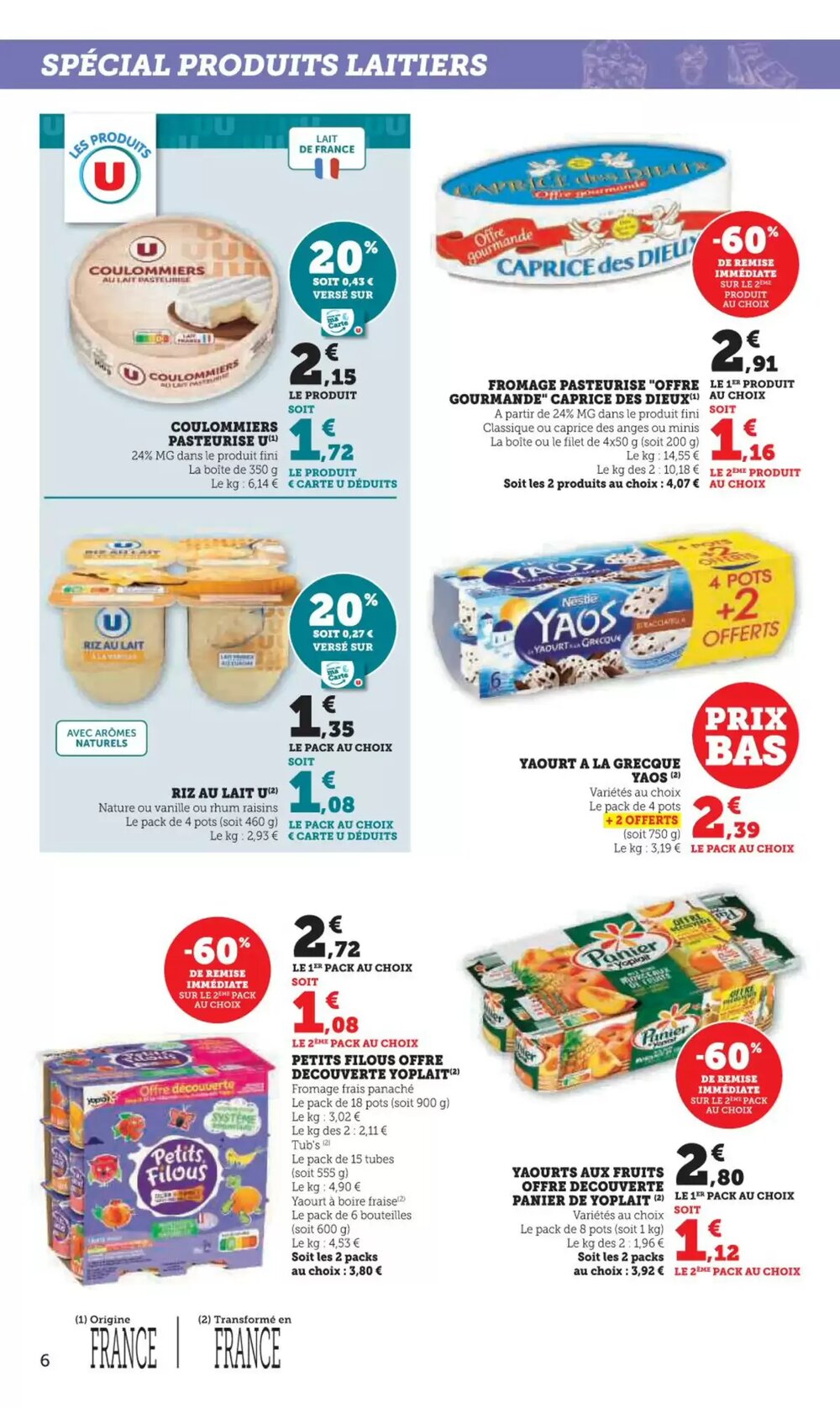 Prospectus promotionnel Super U valable à partir du 03/02/2026 - Page 6.