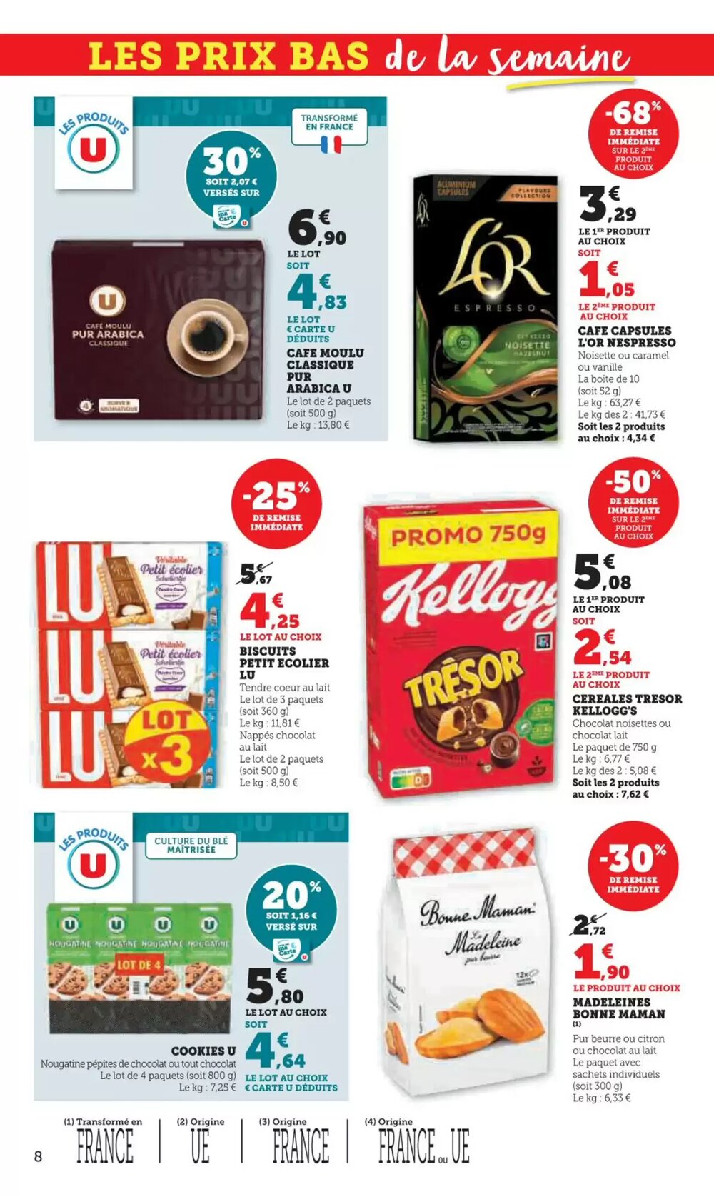 Prospectus promotionnel Super U valable à partir du 03/02/2026 - Page 8.
