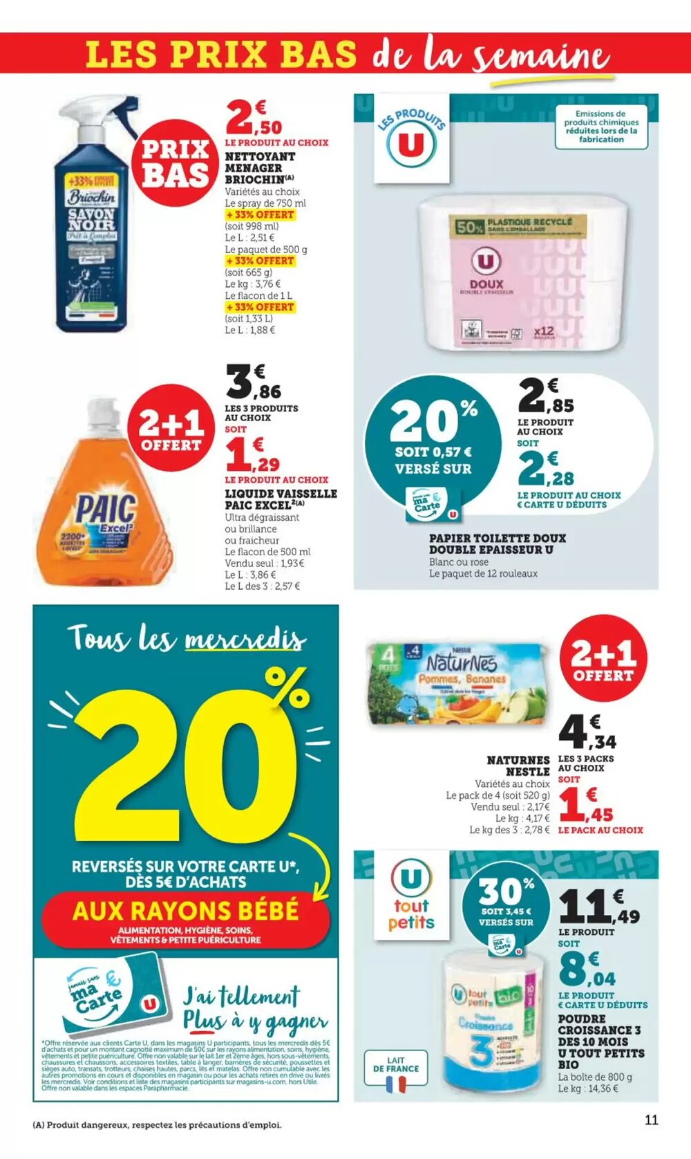 Prospectus promotionnel U Express valable à partir du 03/02/2026 - Page 11.