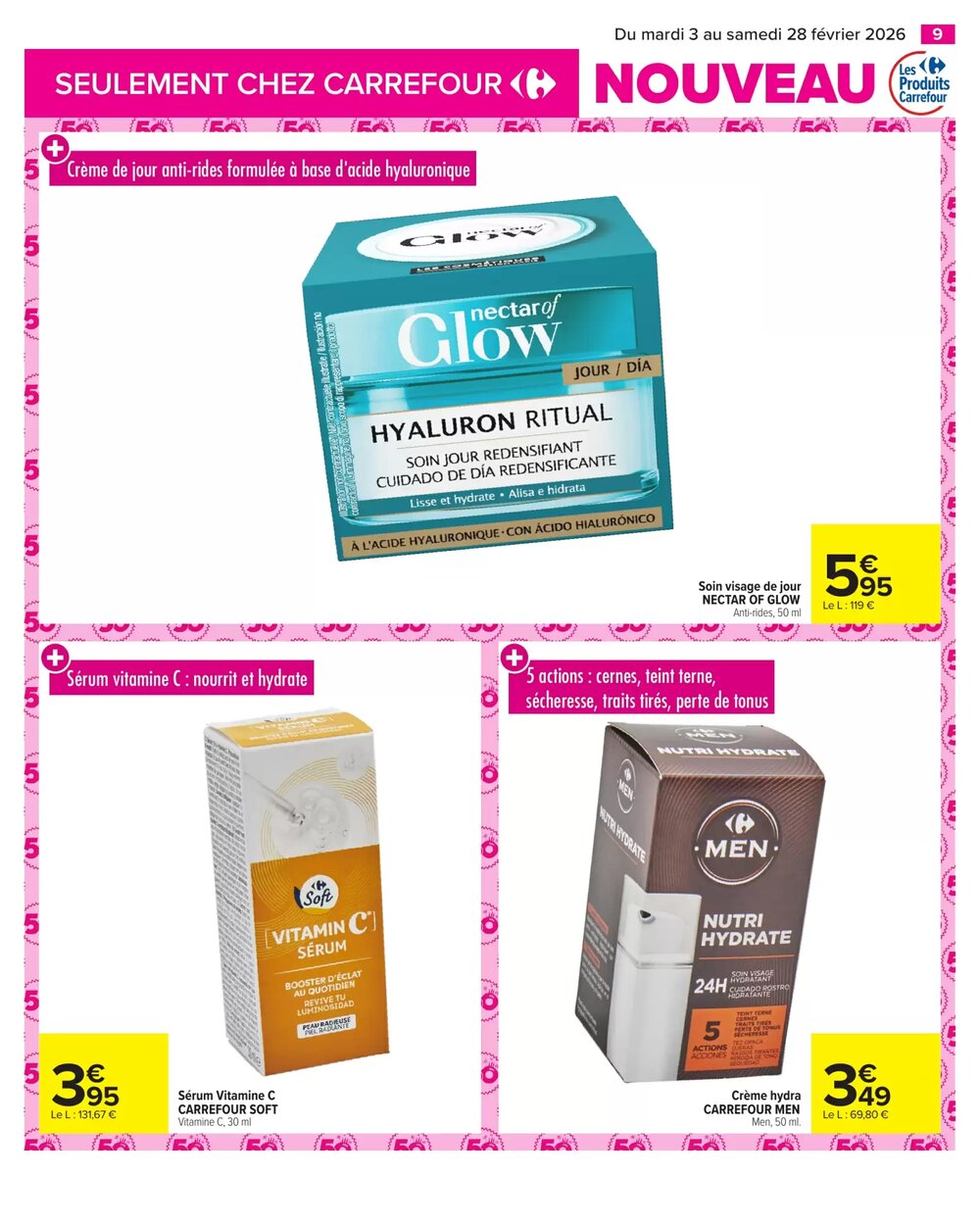 Prospectus promotionnel Carrefour valable à partir du 03/02/2026 - Page 9.