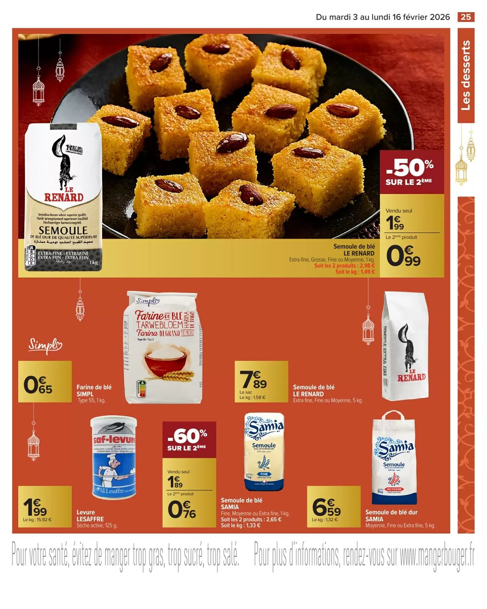 Prospectus promotionnel Carrefour valable à partir du 03/02/2026 - Page 25.