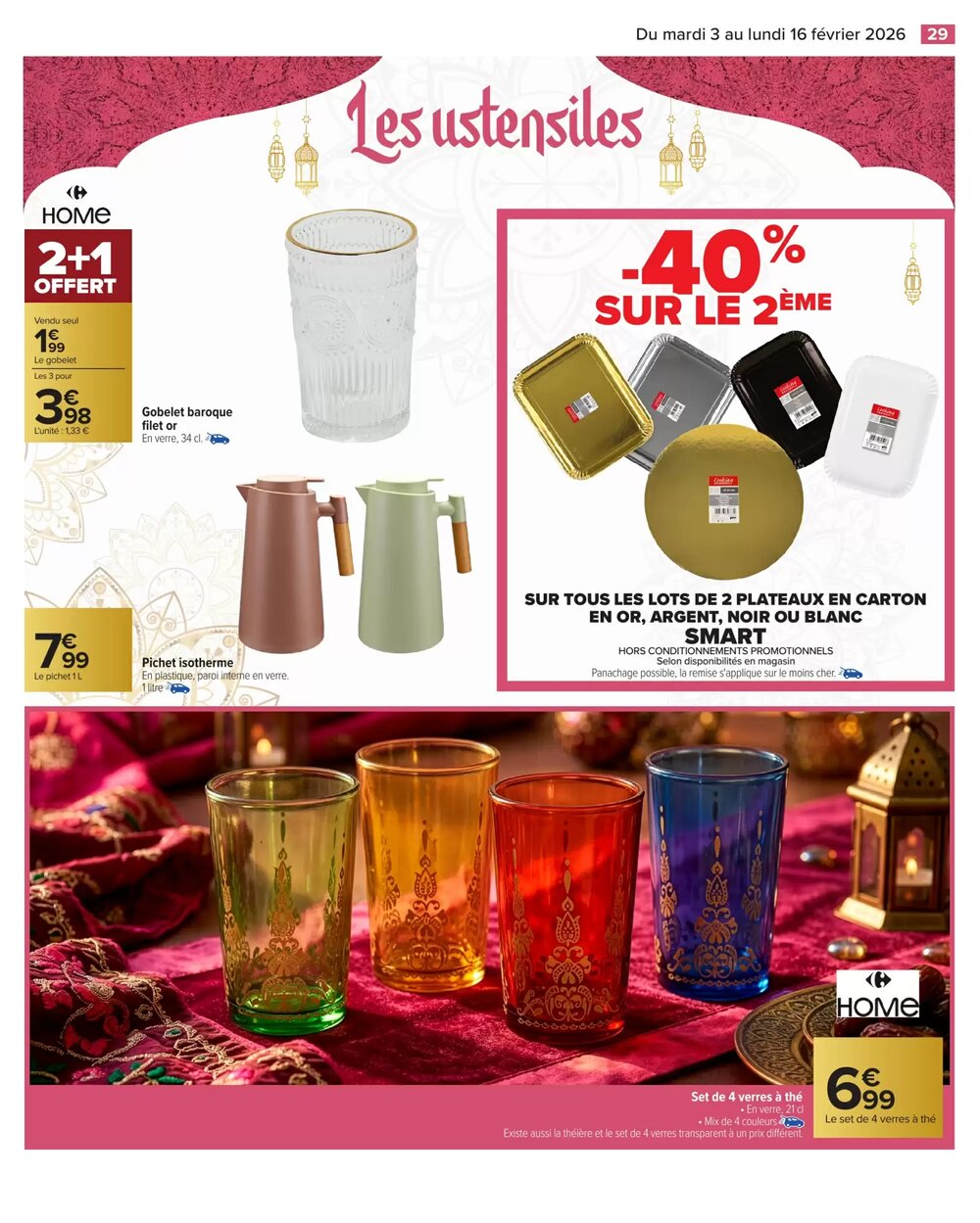 Prospectus promotionnel Carrefour valable à partir du 03/02/2026 - Page 29.
