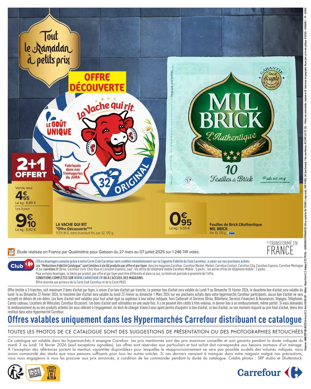 Prospectus promotionnel Carrefour valable à partir du 03/02/2026 - Page 36.