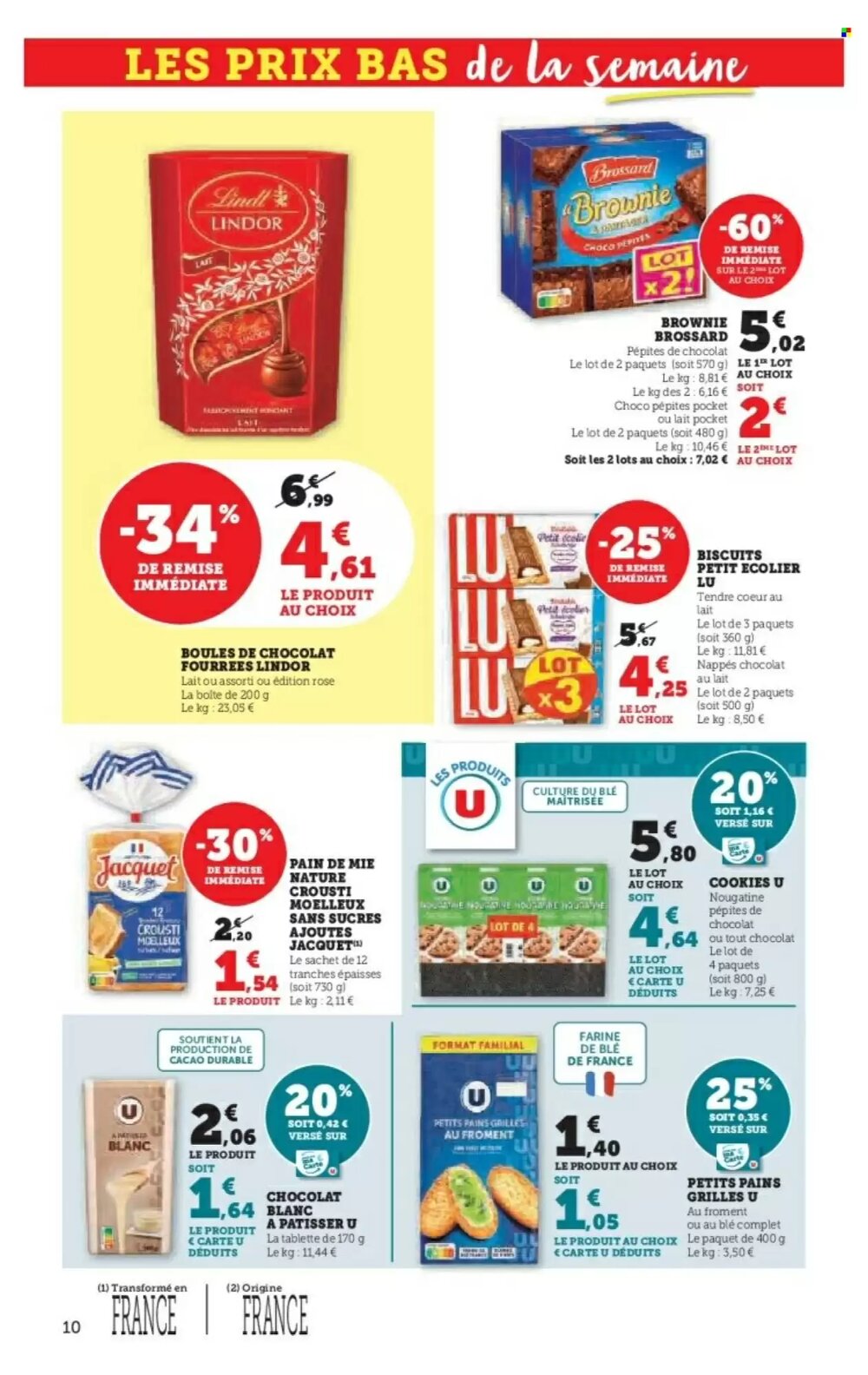 Prospectus promotionnel Hyper U valable à partir du 03/02/2026 - Page 10.