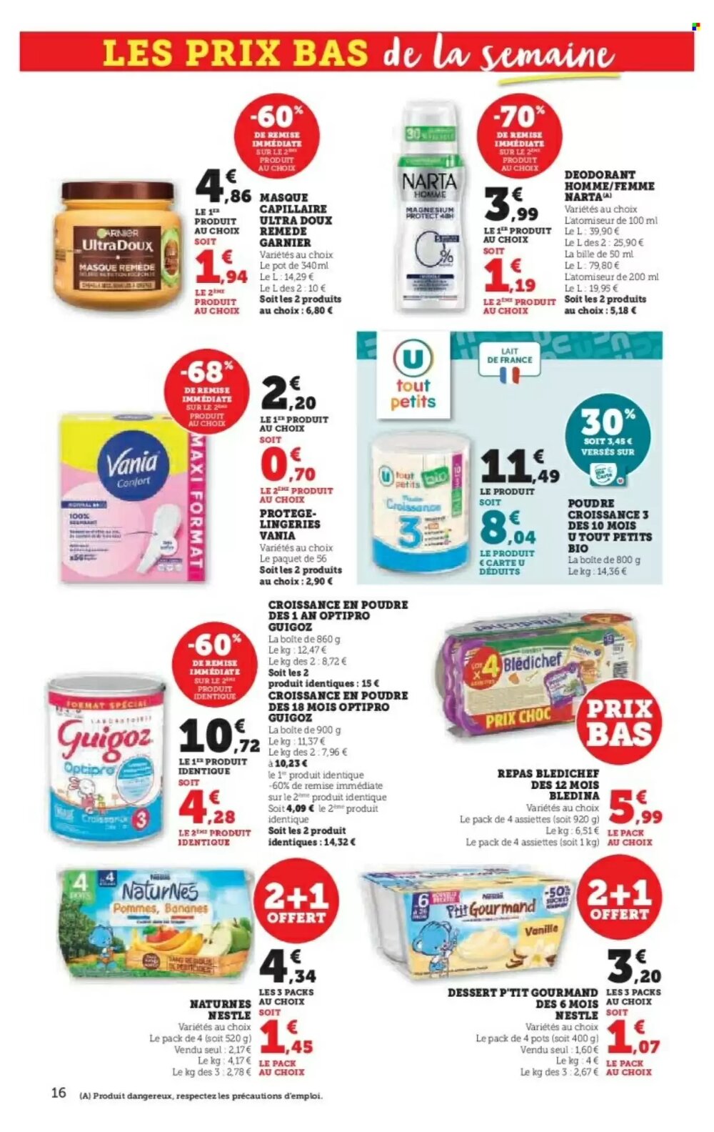 Prospectus promotionnel Hyper U valable à partir du 03/02/2026 - Page 16.