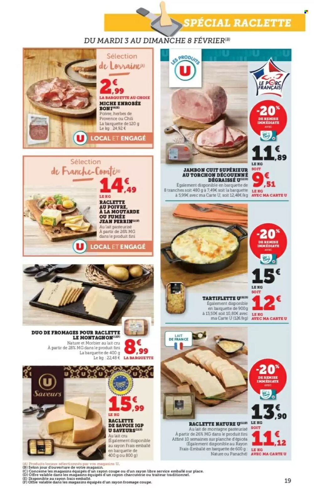 Prospectus promotionnel Hyper U valable à partir du 03/02/2026 - Page 19.