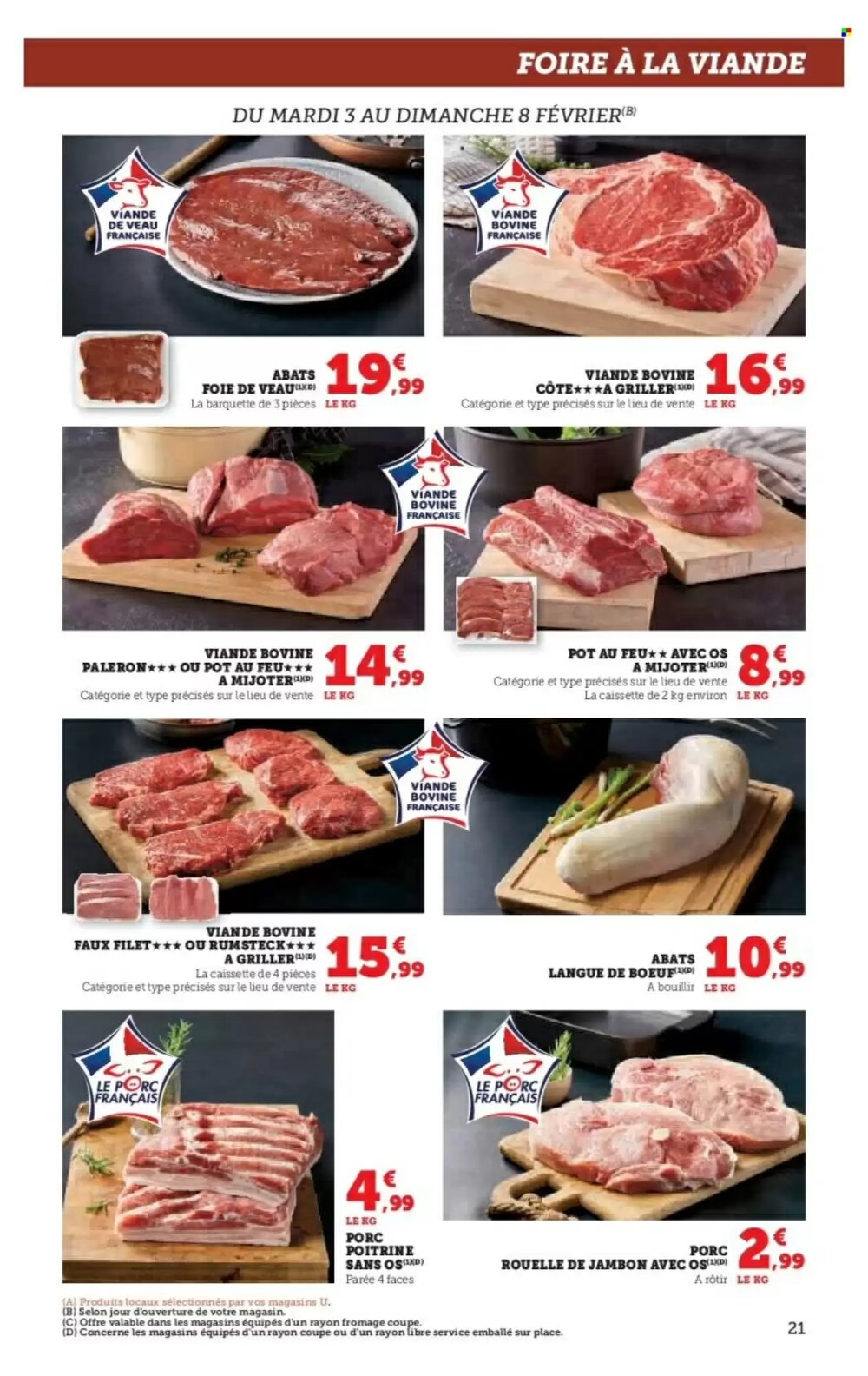 Prospectus promotionnel Hyper U valable à partir du 03/02/2026 - Page 21.