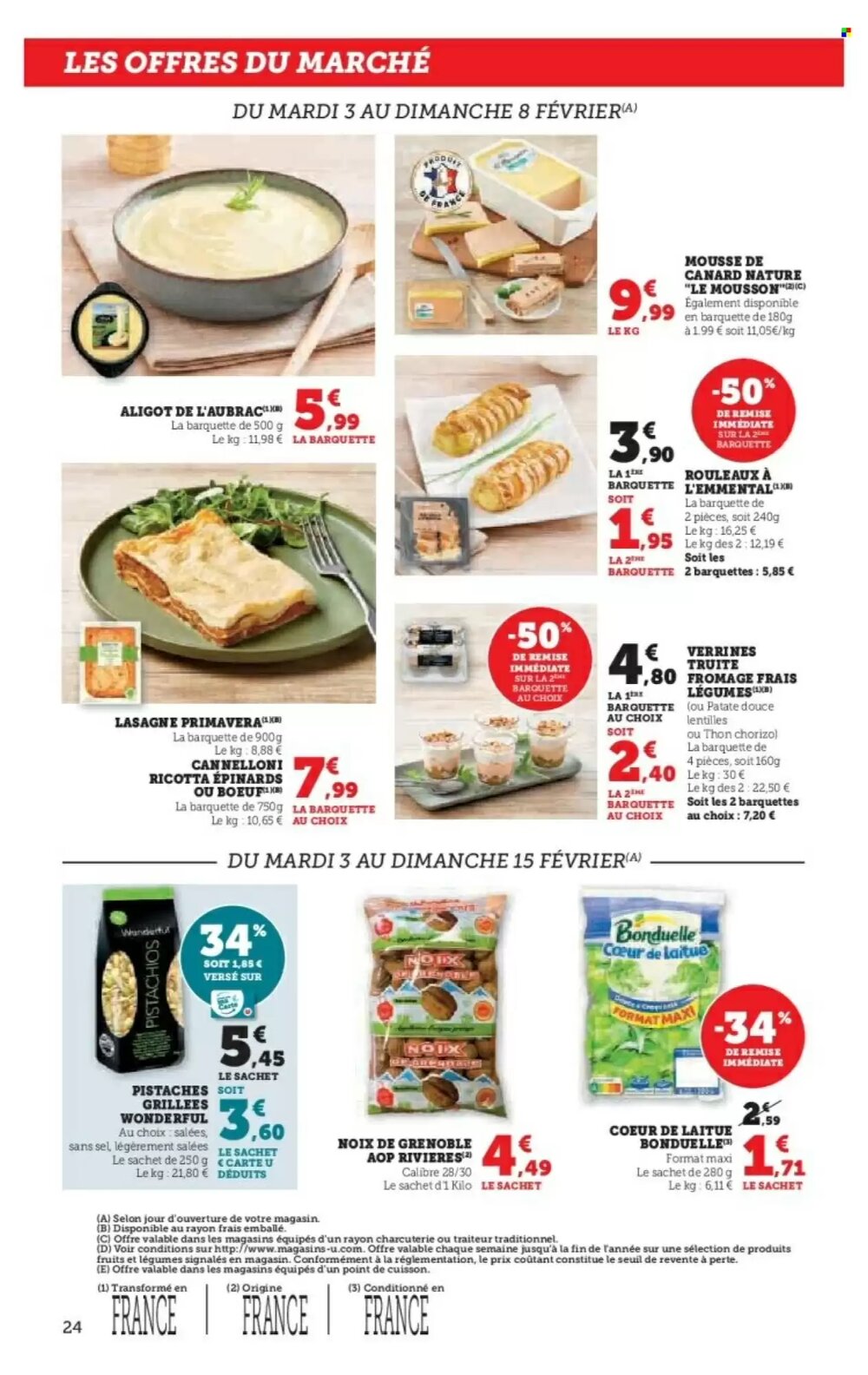 Prospectus promotionnel Hyper U valable à partir du 03/02/2026 - Page 24.