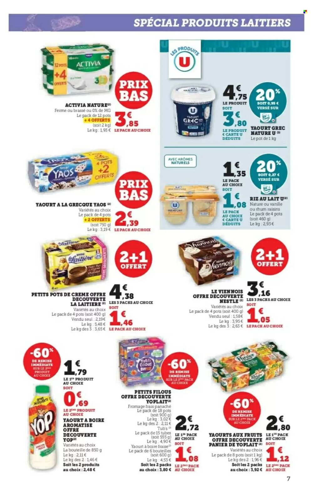 Prospectus promotionnel Hyper U valable à partir du 03/02/2026 - Page 7.