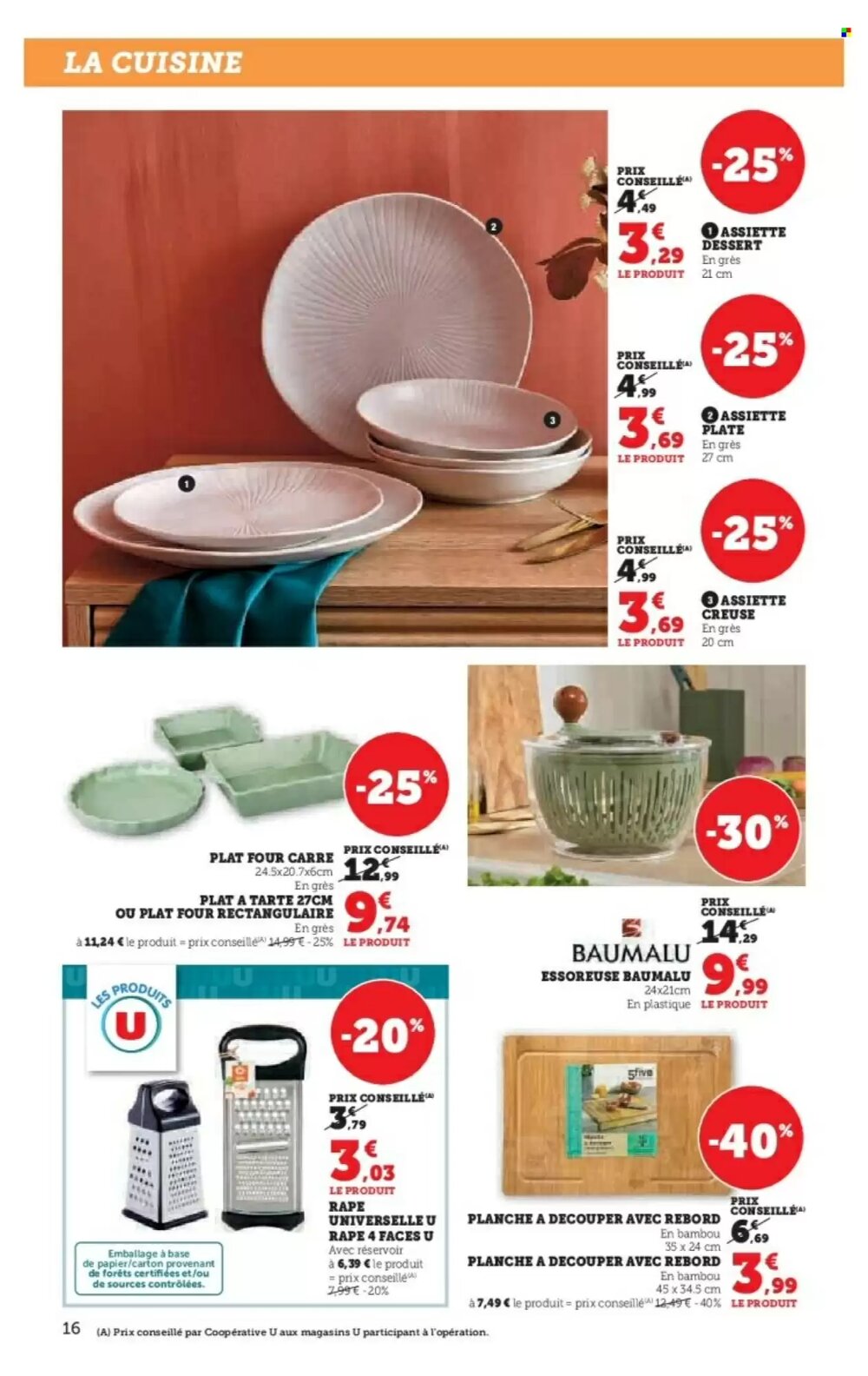Prospectus promotionnel Hyper U valable à partir du 03/02/2026 - Page 16.
