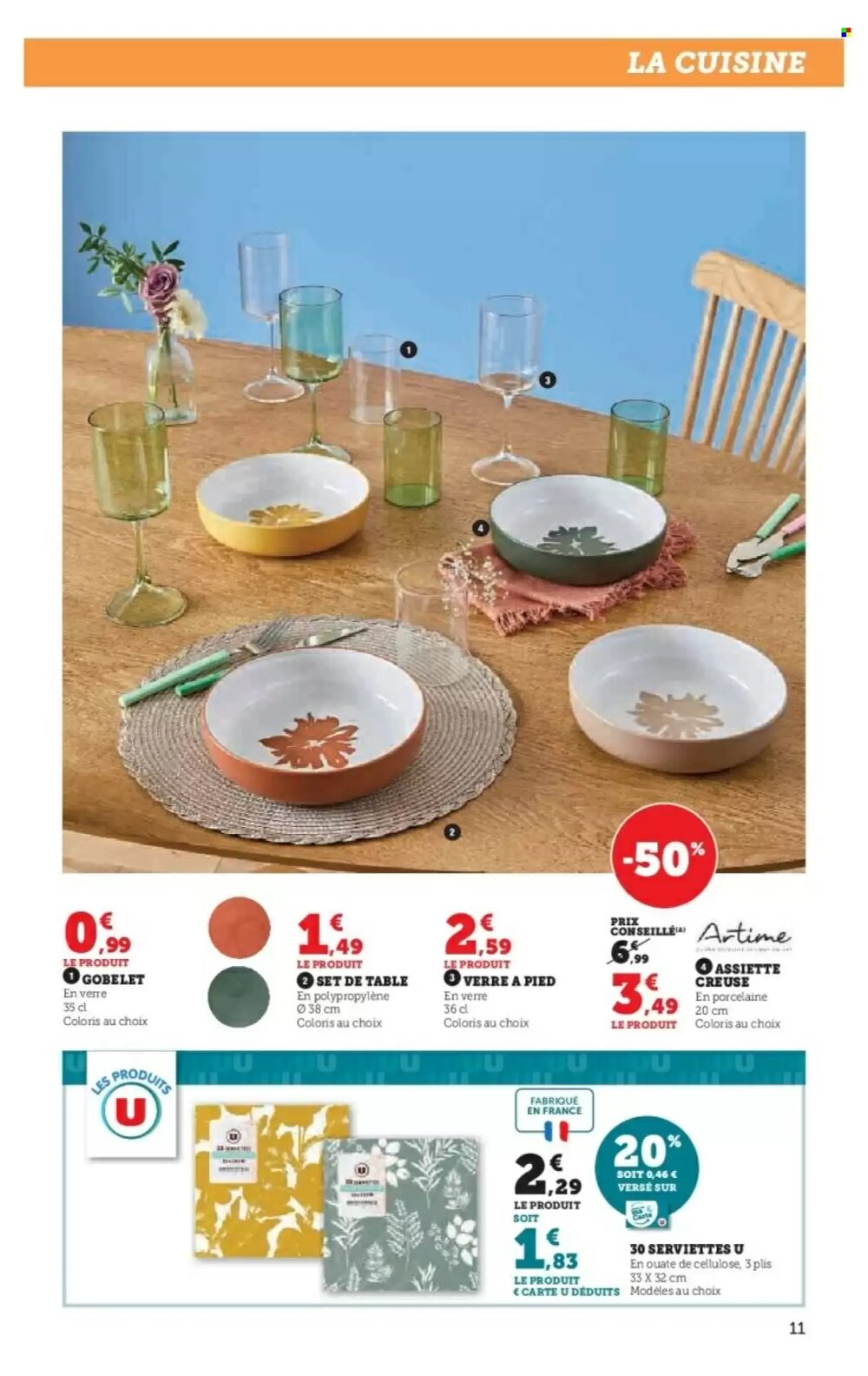 Prospectus promotionnel Super U valable à partir du 03/02/2026 - Page 11.