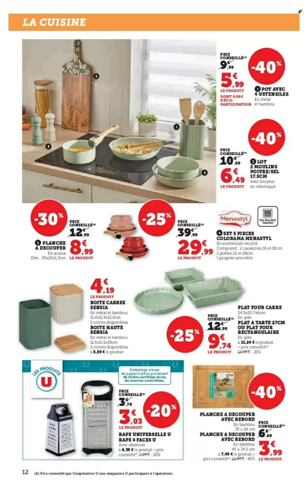 Prospectus promotionnel Super U valable à partir du 03/02/2026 - Page 12.