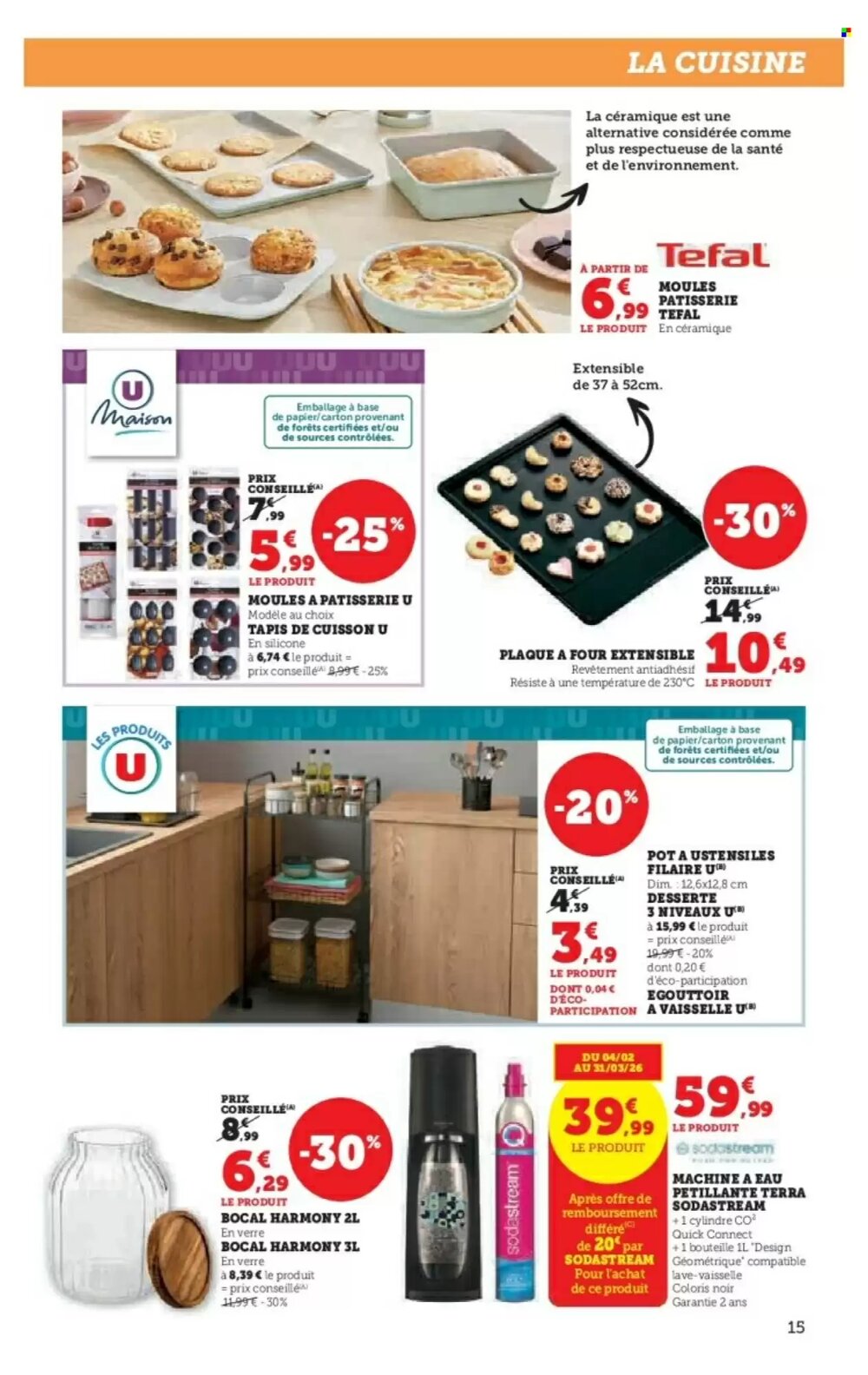 Prospectus promotionnel Super U valable à partir du 03/02/2026 - Page 15.