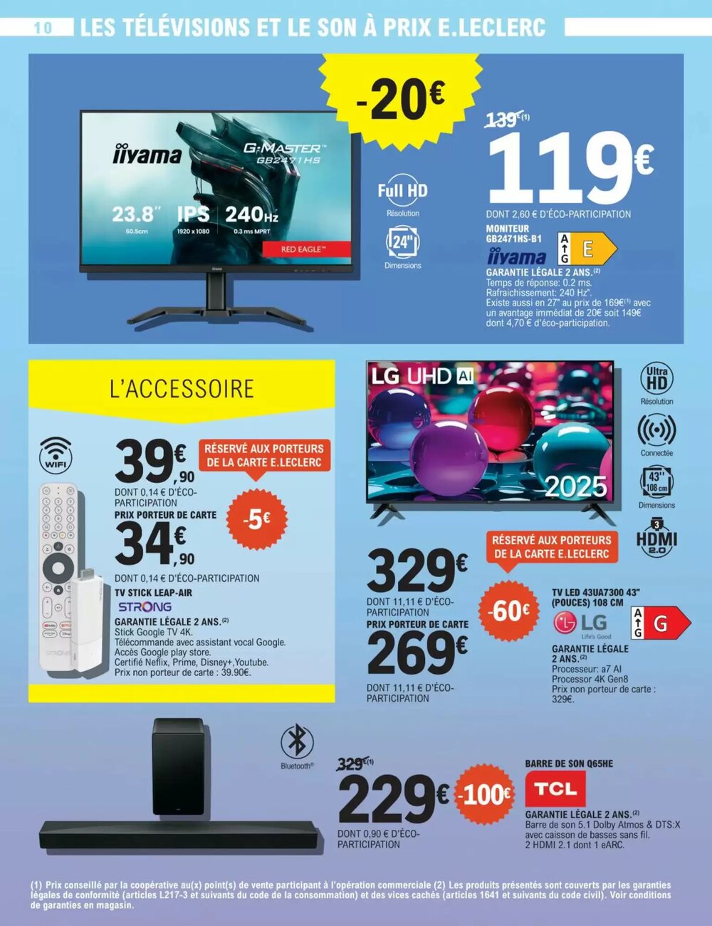 Prospectus promotionnel E.Leclerc valable à partir du 03/02/2026 - Page 10.