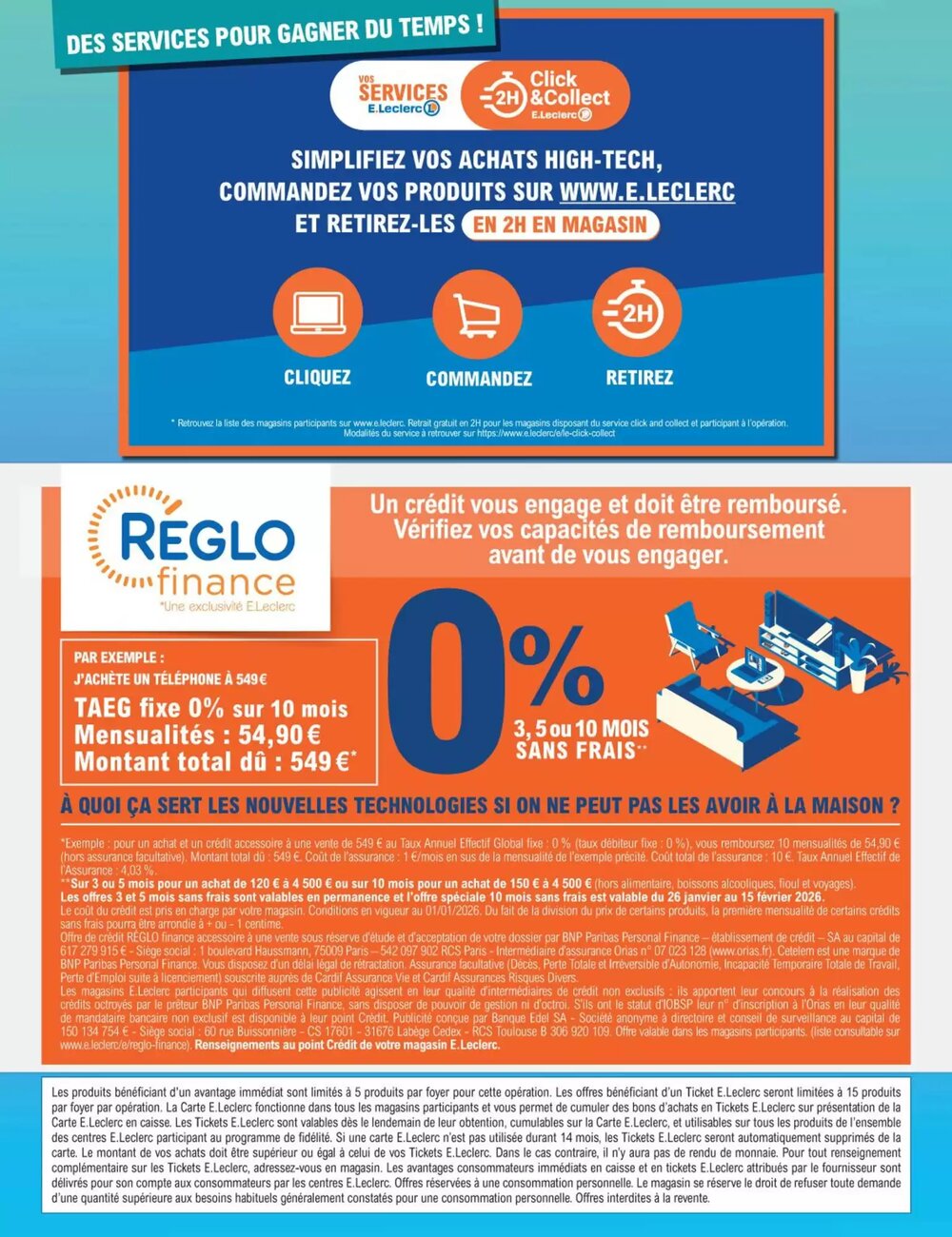 Prospectus promotionnel E.Leclerc valable à partir du 03/02/2026 - Page 2.