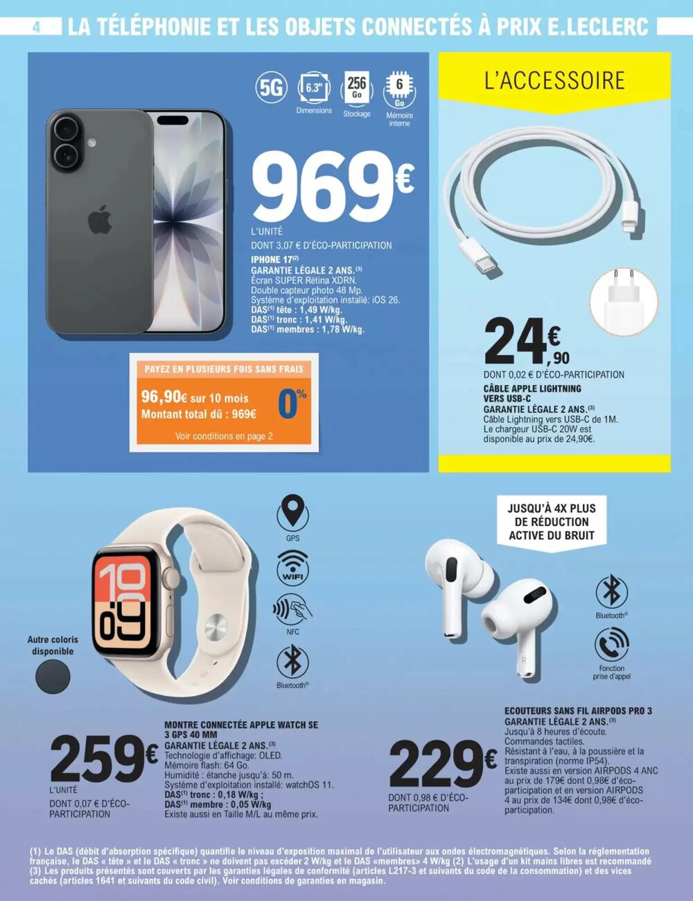 Prospectus promotionnel E.Leclerc valable à partir du 03/02/2026 - Page 4.