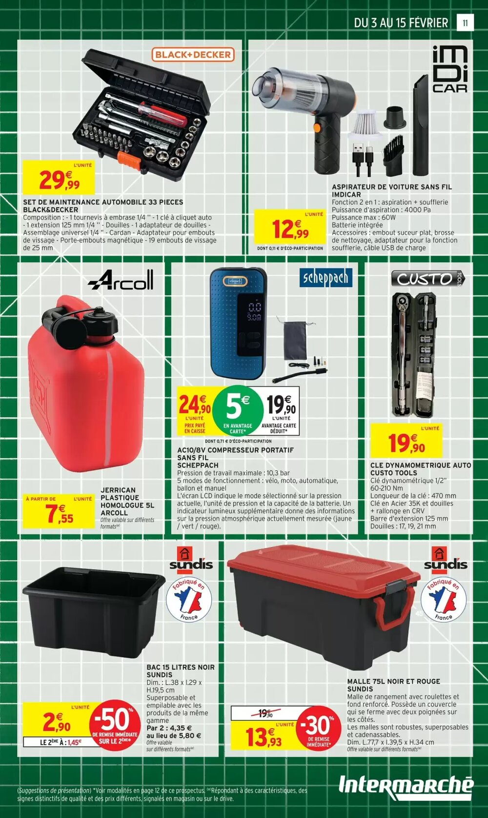 Prospectus promotionnel Intermarché valable à partir du 03/02/2026 - Page 11.