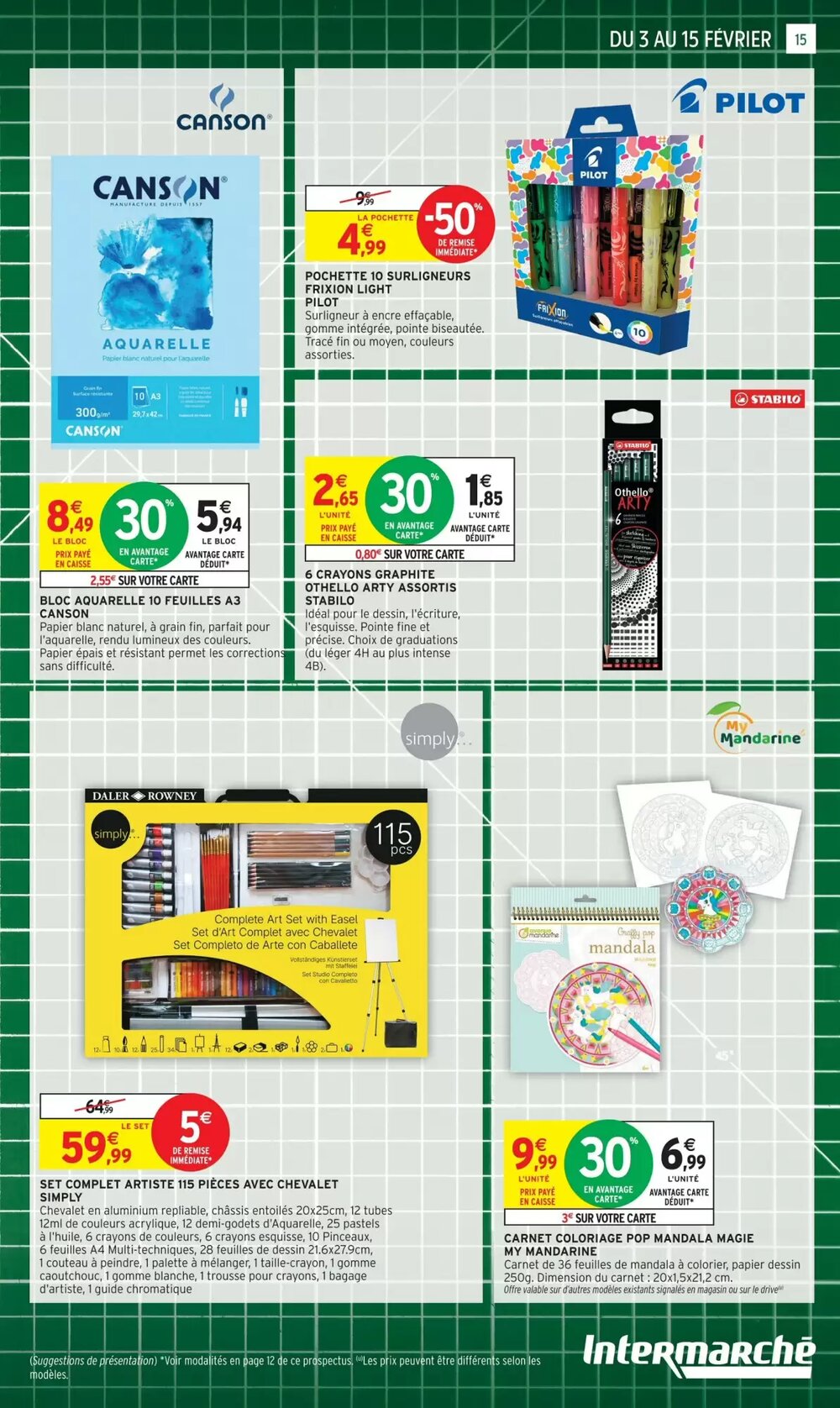 Prospectus promotionnel Intermarché valable à partir du 03/02/2026 - Page 15.