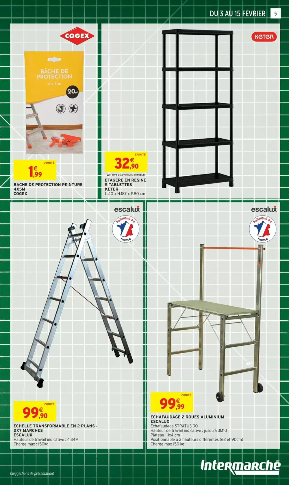 Prospectus promotionnel Intermarché valable à partir du 03/02/2026 - Page 5.