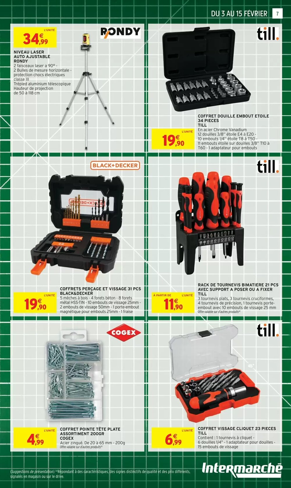 Prospectus promotionnel Intermarché valable à partir du 03/02/2026 - Page 7.