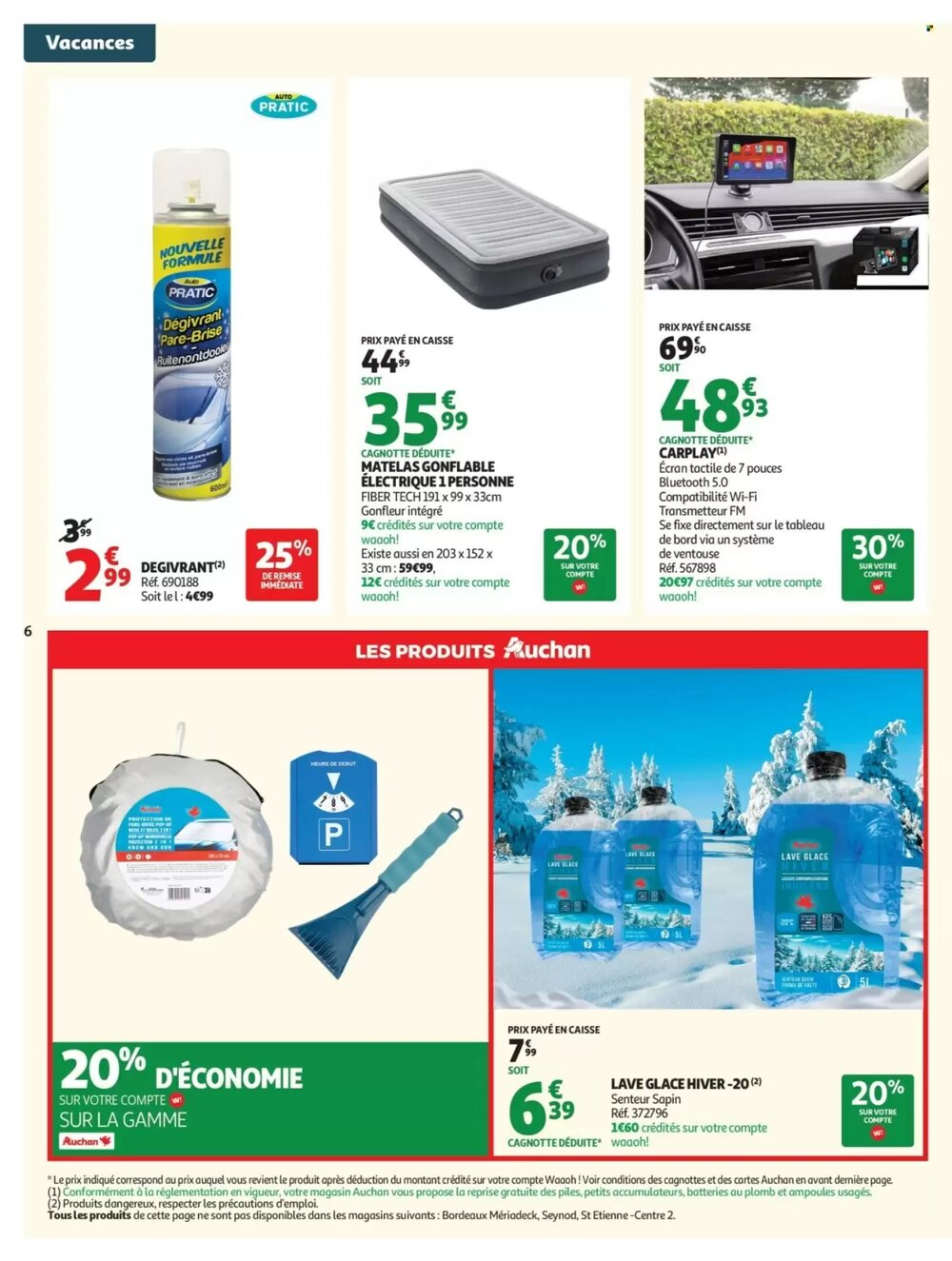 Prospectus promotionnel Auchan valable à partir du 03/02/2026 - Page 6.