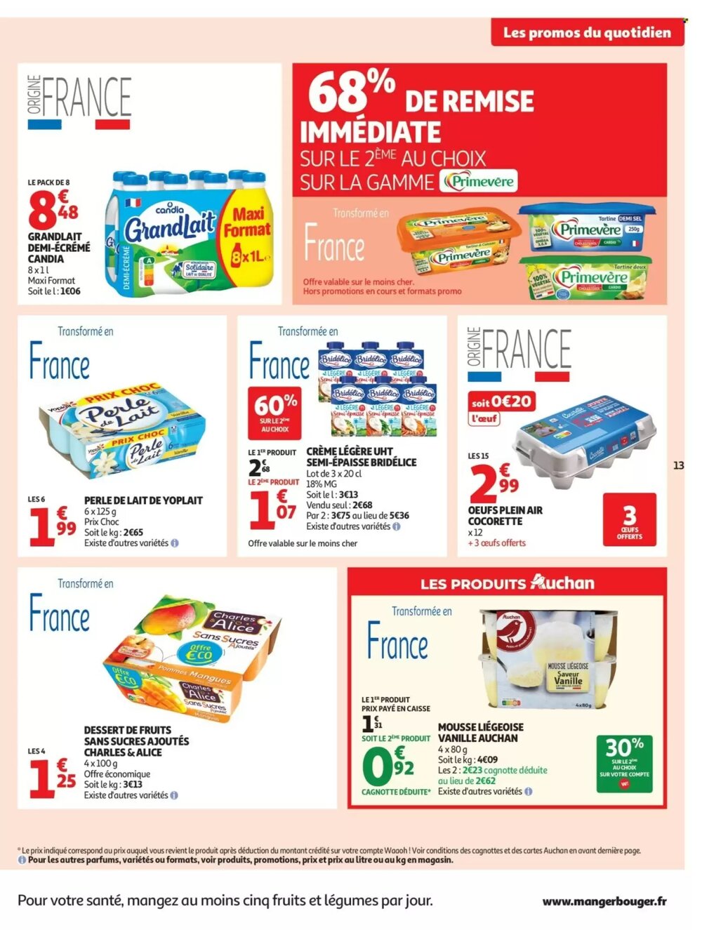 Prospectus promotionnel Auchan valable à partir du 03/02/2026 - Page 13.