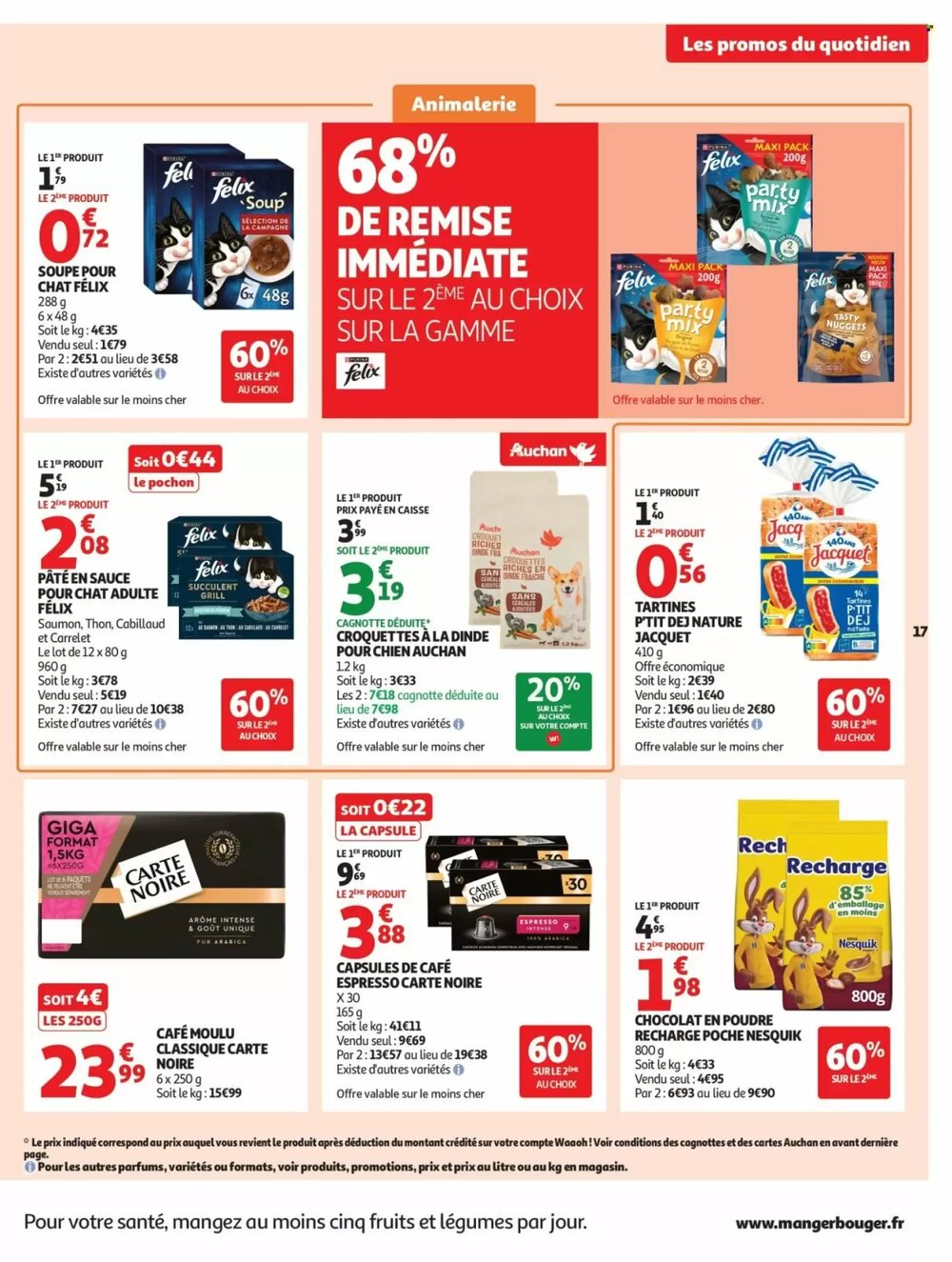 Prospectus promotionnel Auchan valable à partir du 03/02/2026 - Page 17.