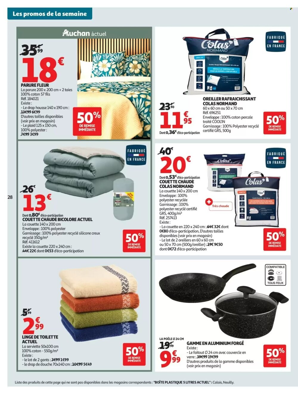 Prospectus promotionnel Auchan valable à partir du 03/02/2026 - Page 28.