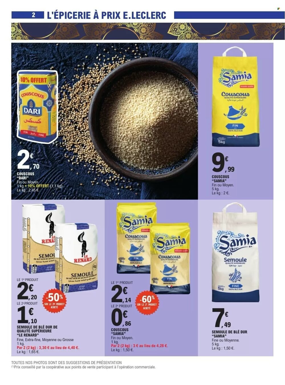 Prospectus promotionnel E.Leclerc valable à partir du 03/02/2026 - Page 2.