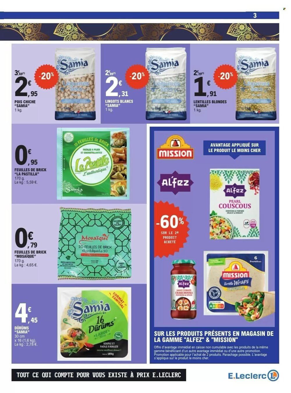 Prospectus promotionnel E.Leclerc valable à partir du 03/02/2026 - Page 3.