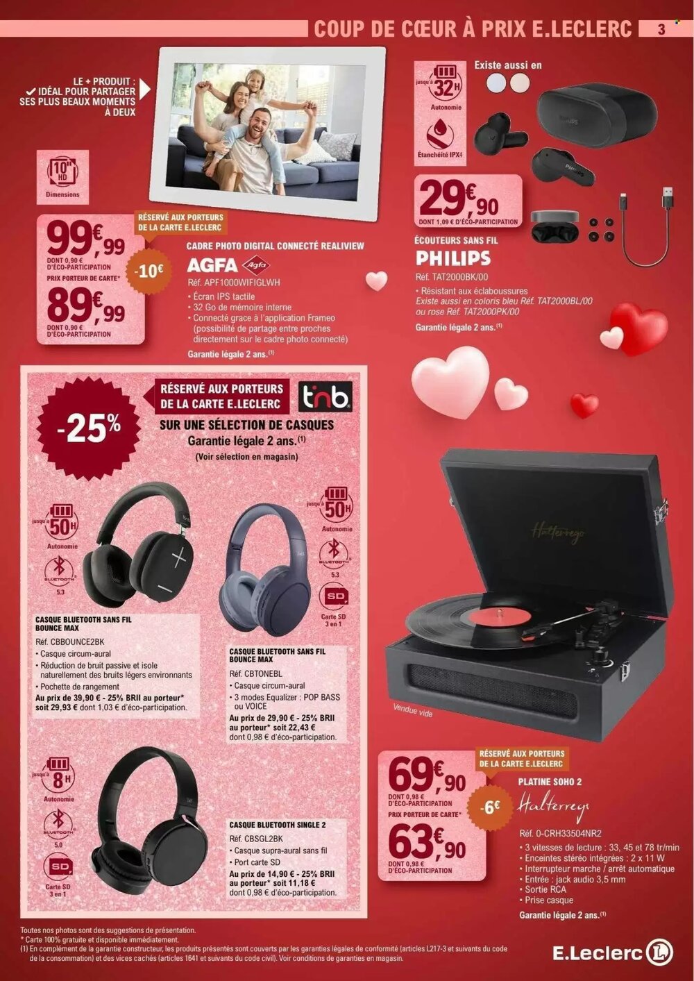 Prospectus promotionnel E.Leclerc valable à partir du 03/02/2026 - Page 3.