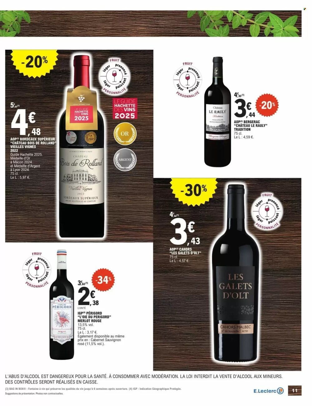 Prospectus promotionnel E.Leclerc valable à partir du 03/02/2026 - Page 11.