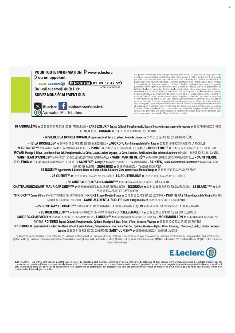 Prospectus promotionnel E.Leclerc valable à partir du 03/02/2026 - Page 11.