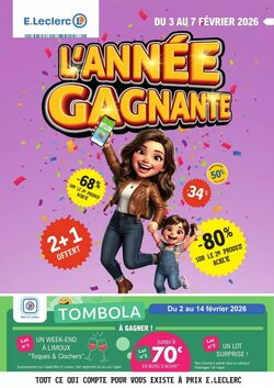 Prospectus promotionnel E.Leclerc valable à partir du 03/02/2026