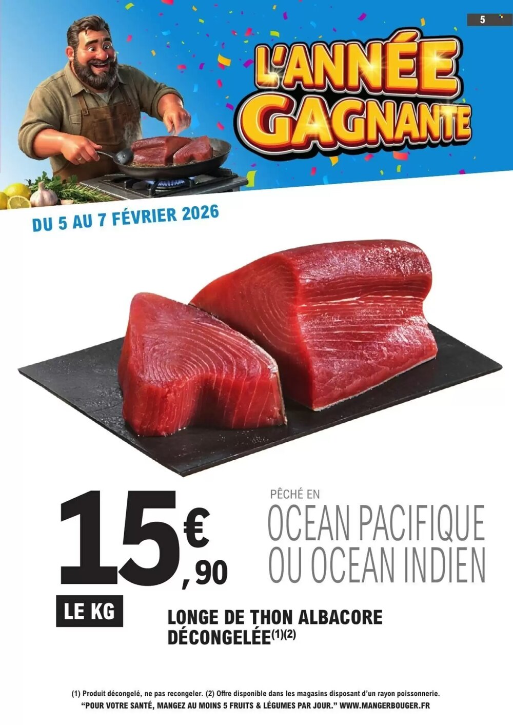 Prospectus promotionnel E.Leclerc valable à partir du 03/02/2026 - Page 5.