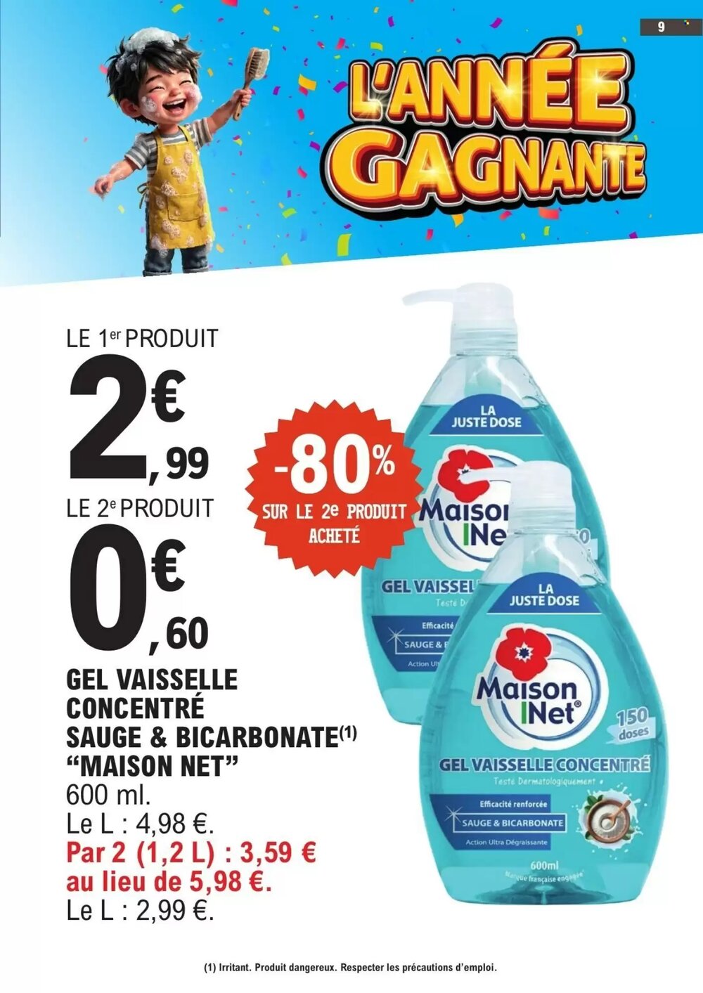 Prospectus promotionnel E.Leclerc valable à partir du 03/02/2026 - Page 9.