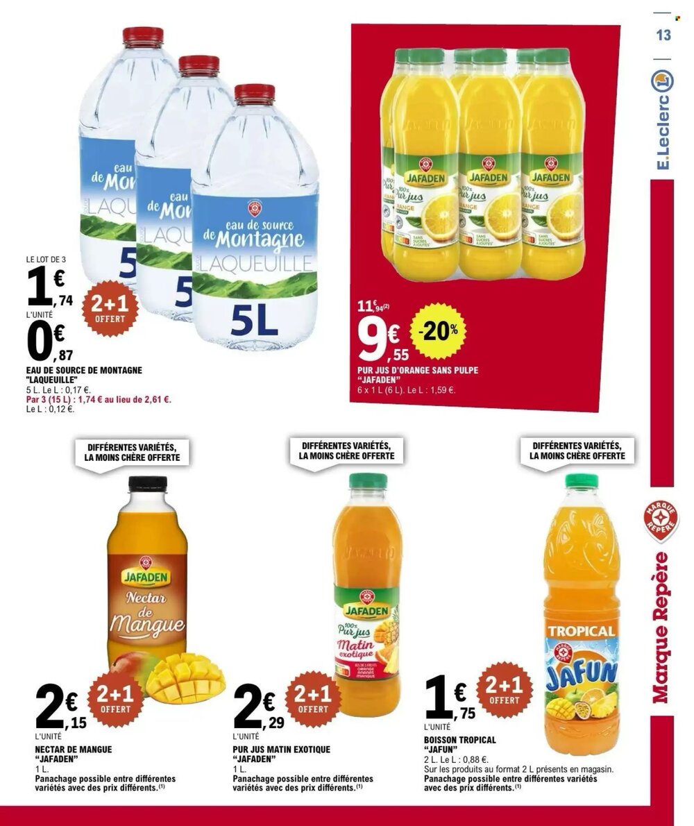 Prospectus promotionnel E.Leclerc valable à partir du 03/02/2026 - Page 13.