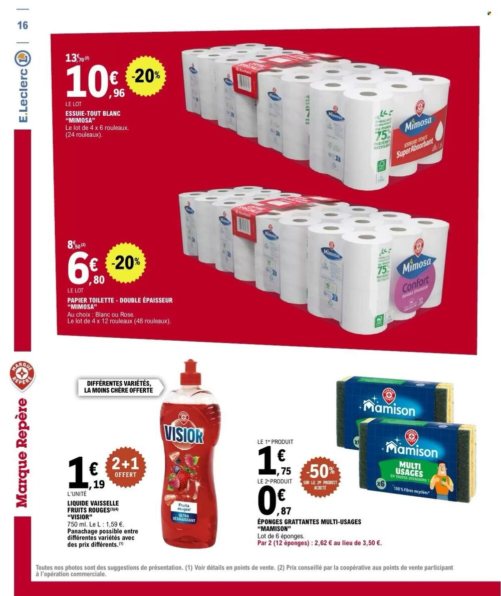 Prospectus promotionnel E.Leclerc valable à partir du 03/02/2026 - Page 16.