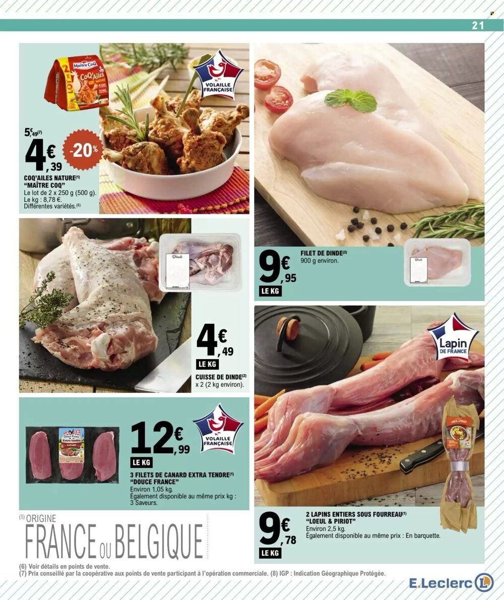 Prospectus promotionnel E.Leclerc valable à partir du 03/02/2026 - Page 21.