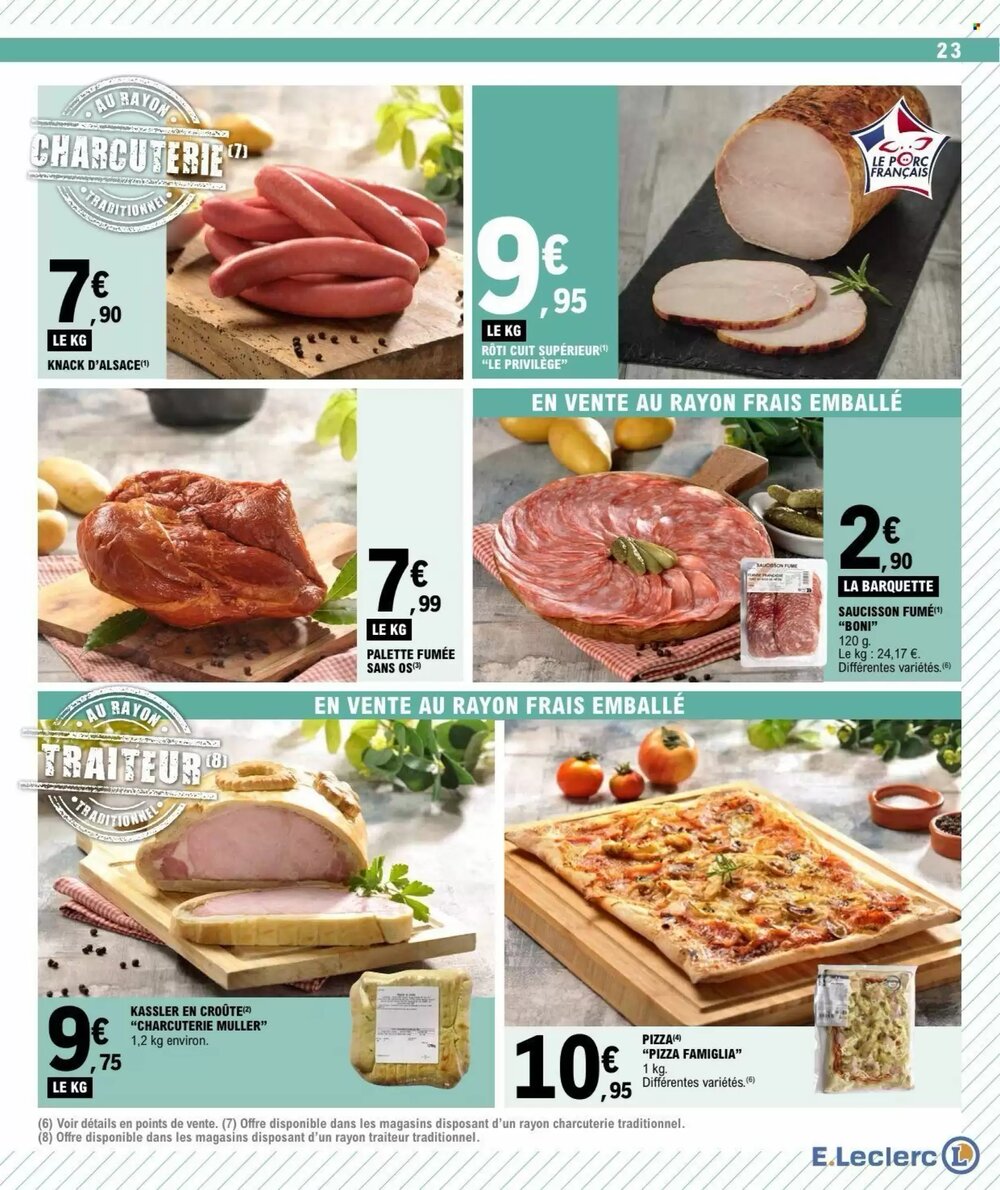 Prospectus promotionnel E.Leclerc valable à partir du 03/02/2026 - Page 23.
