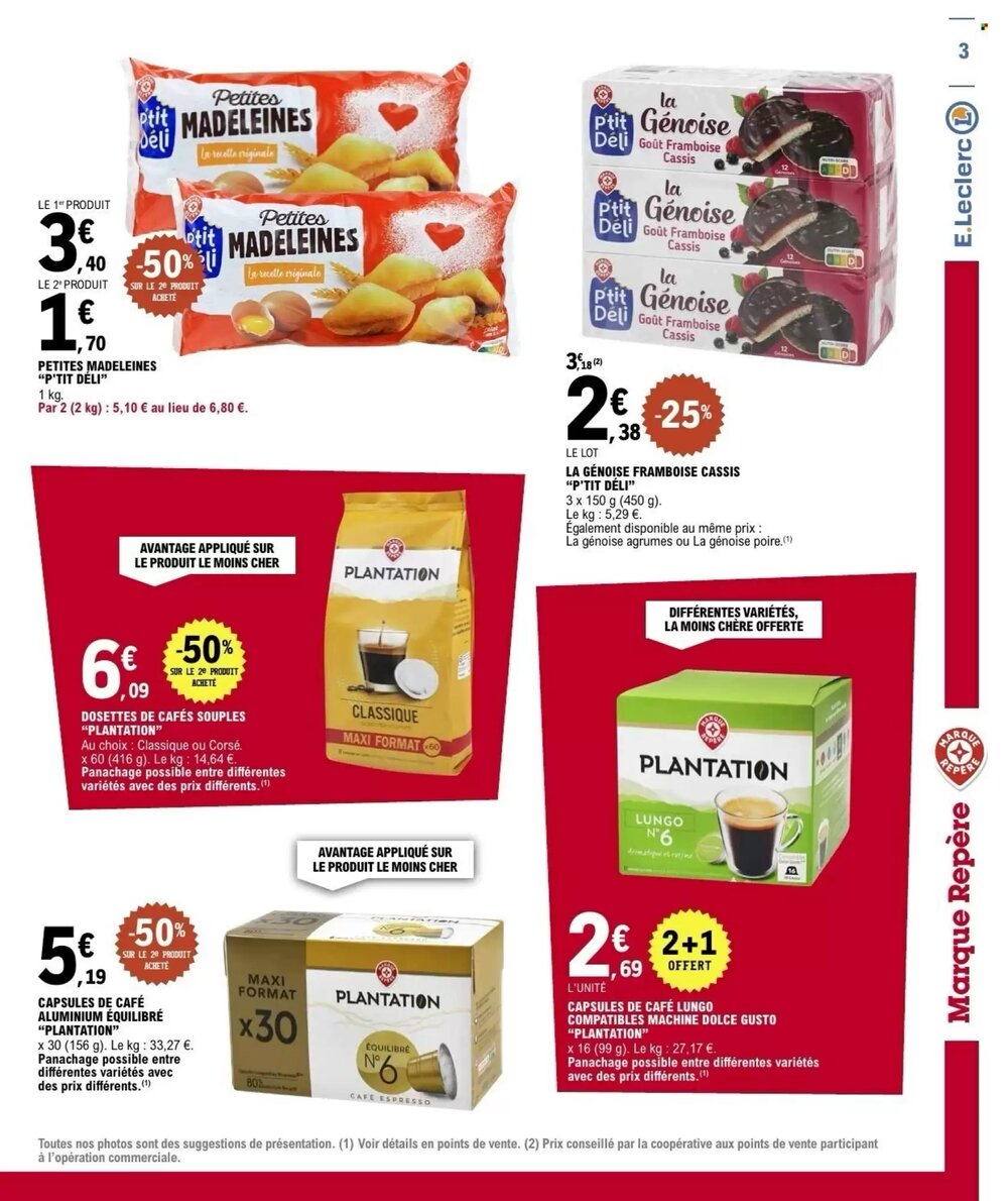 Prospectus promotionnel E.Leclerc valable à partir du 03/02/2026 - Page 3.