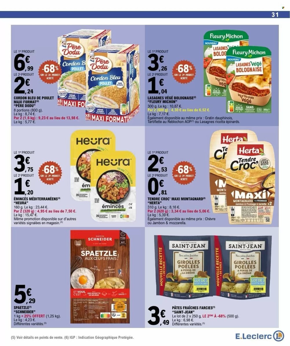 Prospectus promotionnel E.Leclerc valable à partir du 03/02/2026 - Page 31.