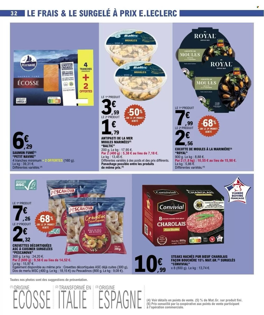 Prospectus promotionnel E.Leclerc valable à partir du 03/02/2026 - Page 32.