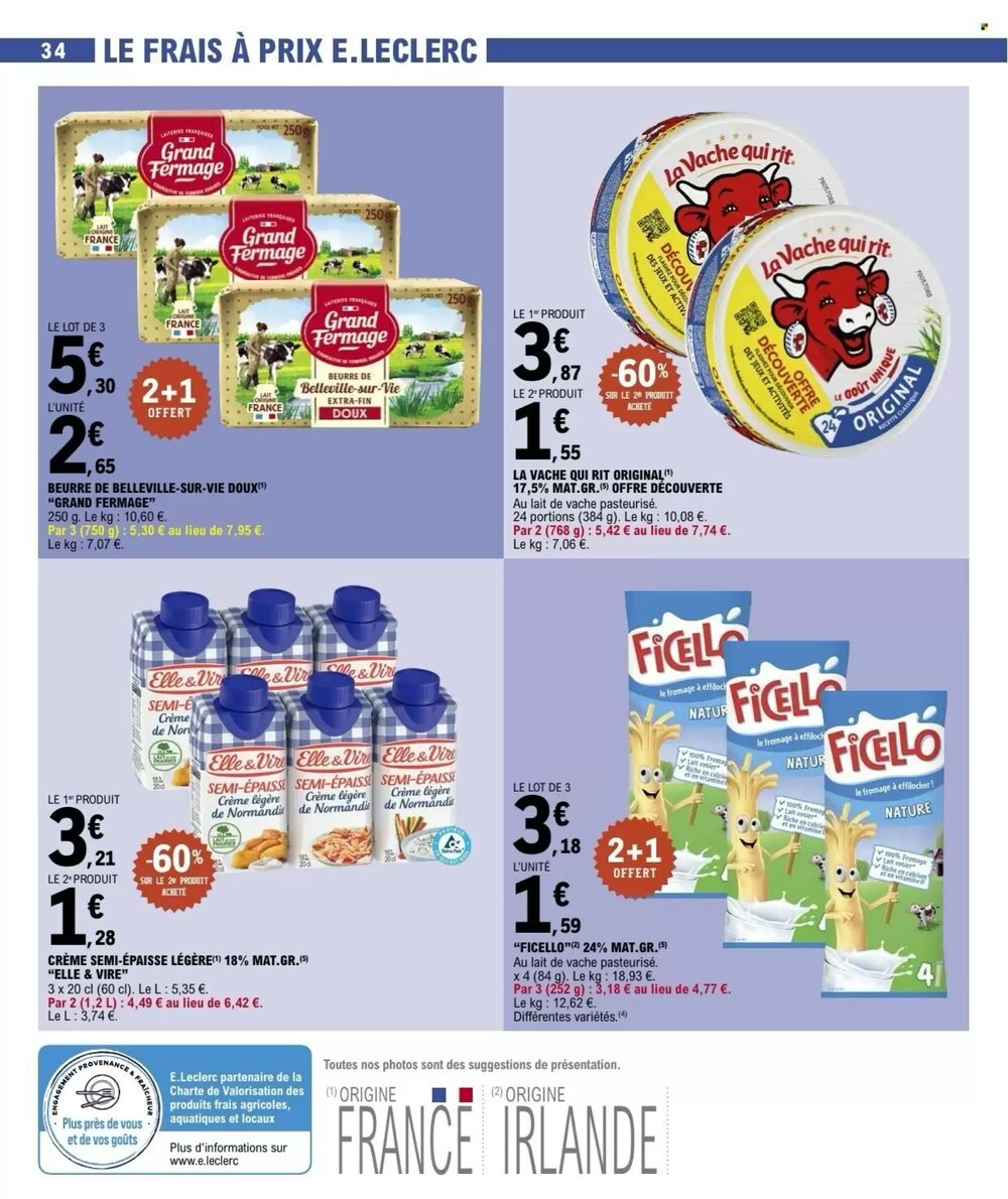 Prospectus promotionnel E.Leclerc valable à partir du 03/02/2026 - Page 34.